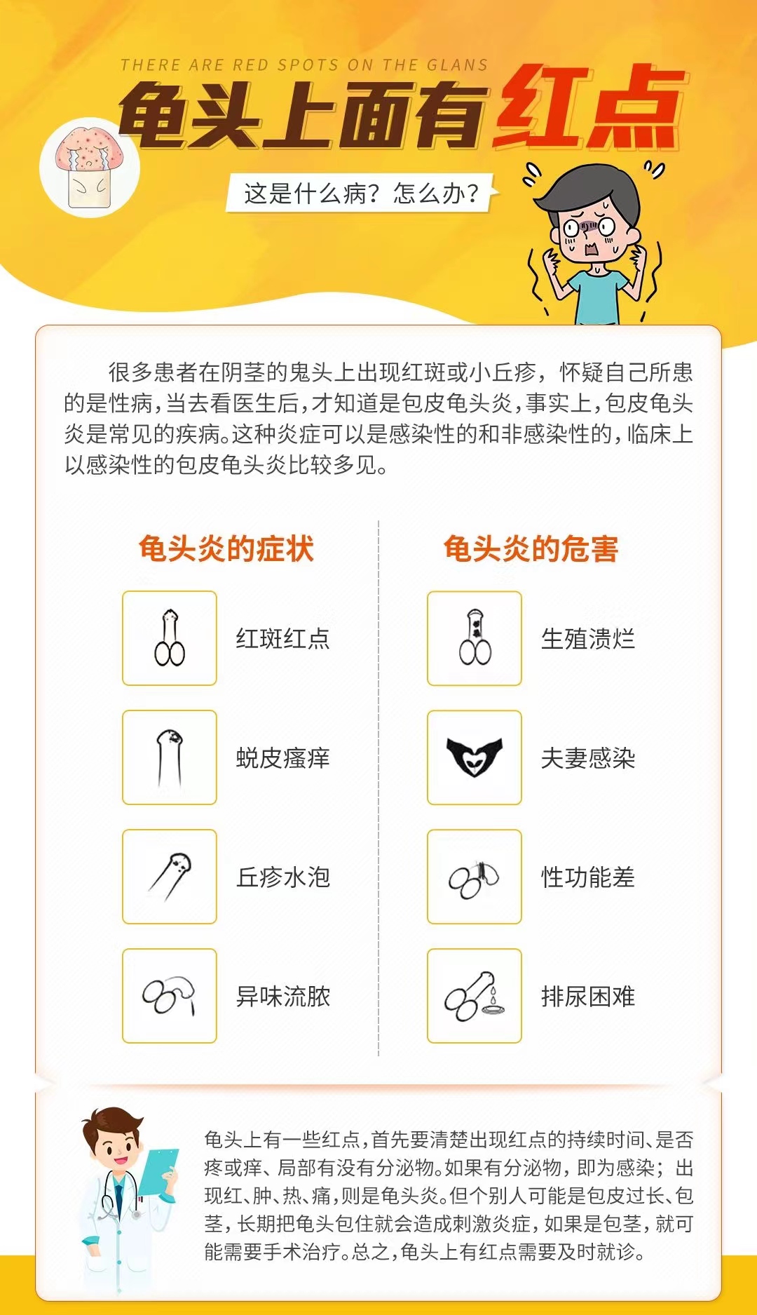 点图了解，关于龟头炎的知识- 健康160